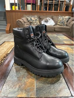 All Black Timberland Boots