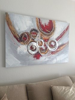 Large Abstract Canvas Wall Art