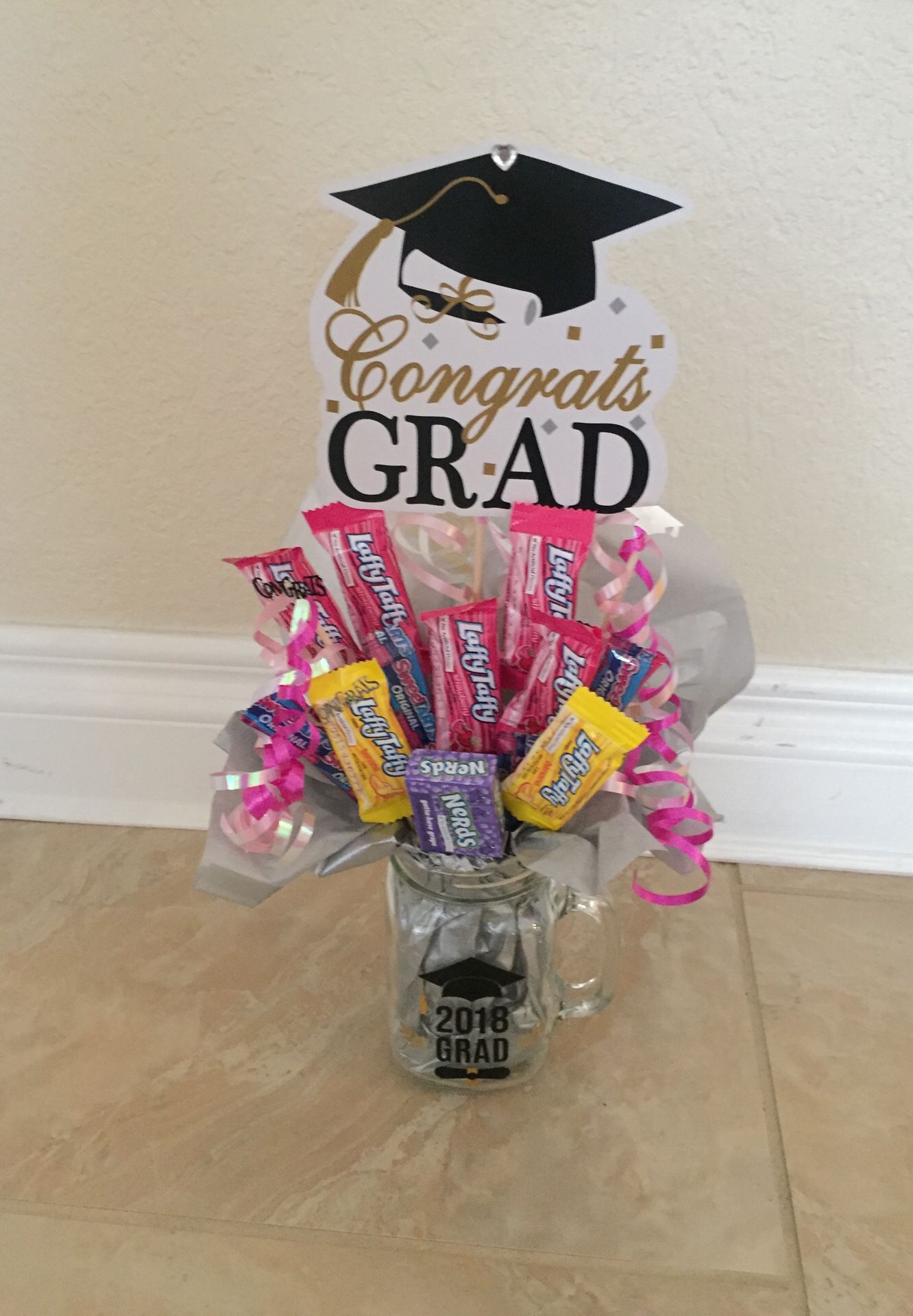 My daughters graduation bouquet 🥰 #graduationbouquet #girlboquet