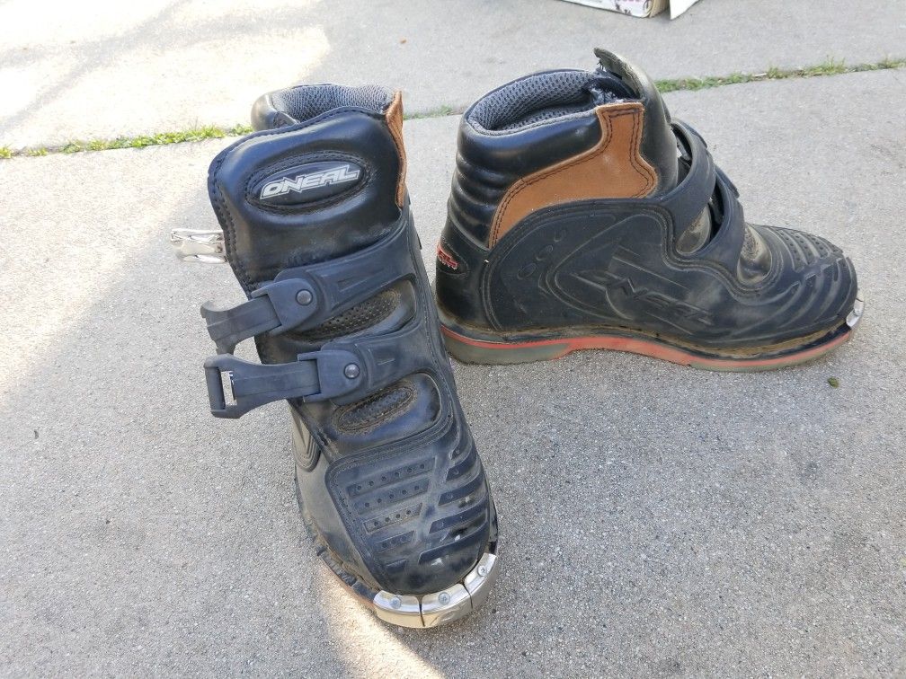 O'Neal Shorty motocross MX boots size 6 & size 7 available