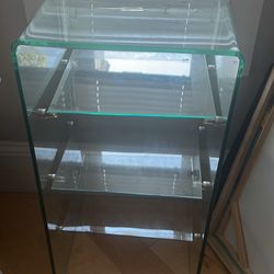 Glass Side Table