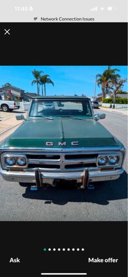 Classic  1970 GMC 1500  Pickup Truck