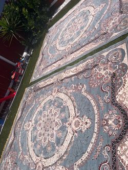Blue rugs