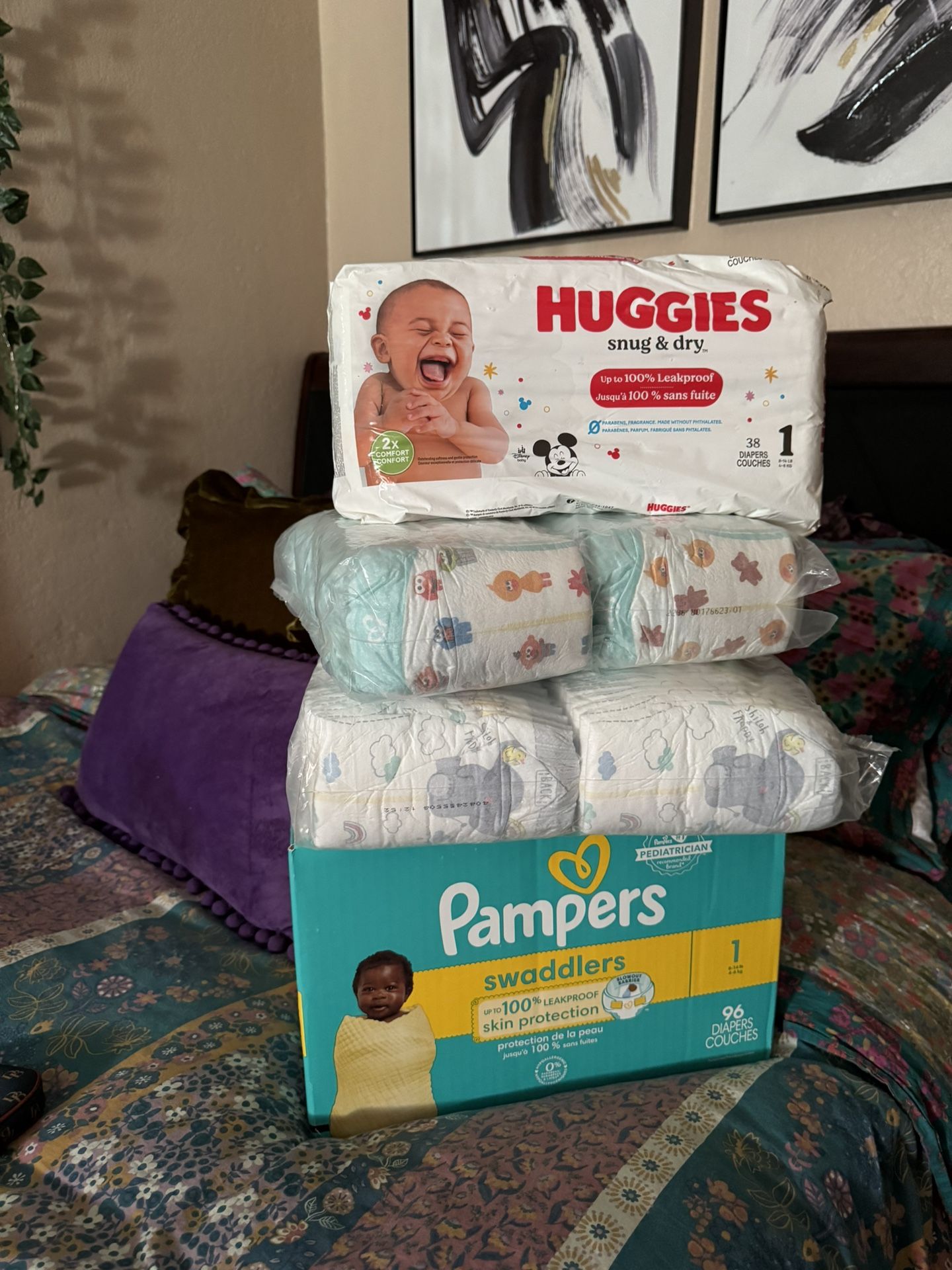 Diapers Size 1