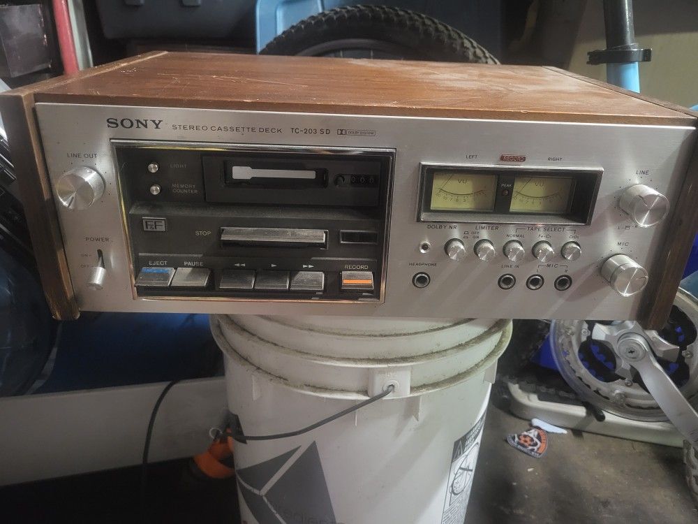 Sony TC-203SD Stereo Cassette Deck
