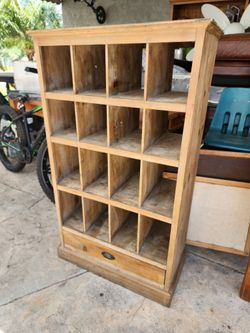 Wood Cubby 
