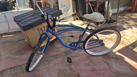 Old school, swim beach cruiser