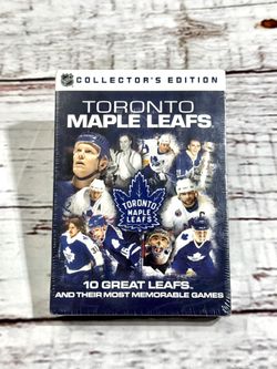 NHL hockey Toronto Maple Leafs 10 Great Leafs and Their Most Memorable Games DVD