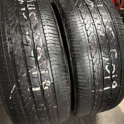 245/50/19 Bridgestone Pair 80$ Installed And Balanced