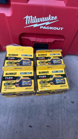 Dewalt flex volt 20v/60v (60.ah (NEW)