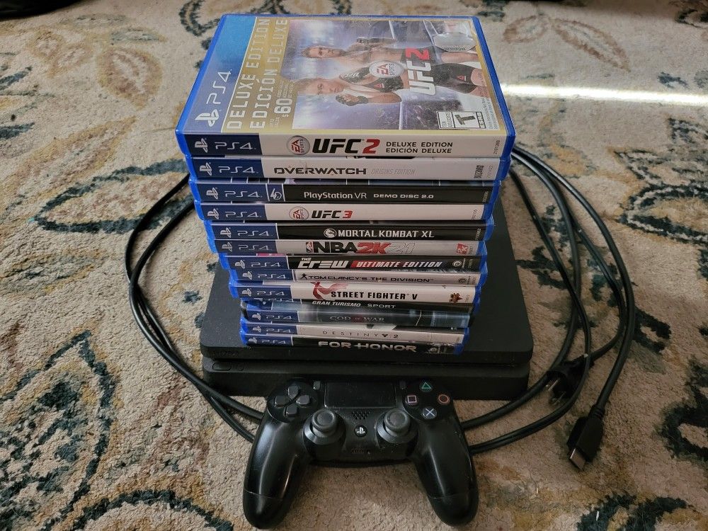 PS4 Silm With Lots Of Games