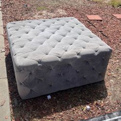Grey Ottoman 
