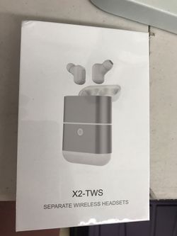 Black X2-TWS wireless Bluetooth headset mini sports