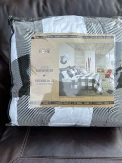 Three Piece Comforter Set!