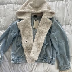 Jean Jacket Sheep Fur