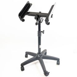 On-Stage MIX400 Autolocator/Mixer Stand w/ Casters