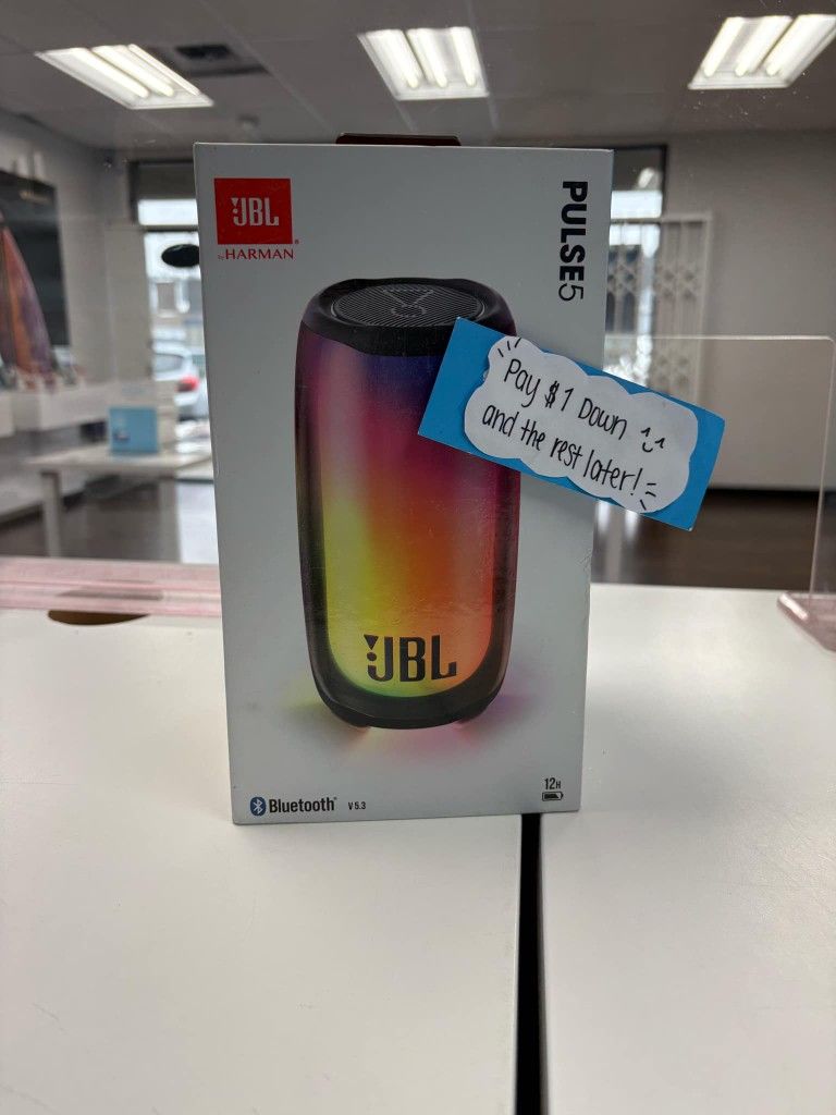 Jbl Pulse 5 Bluetooth Speaker New Payments Available Pay $1 Down To take It home