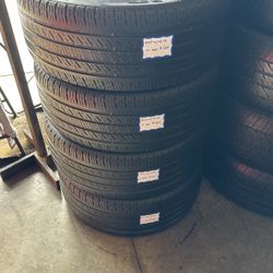 4-used Tires 245/45/R19 Kumho For 180.00 Installed. Free Mount And High Speed Balance Included.