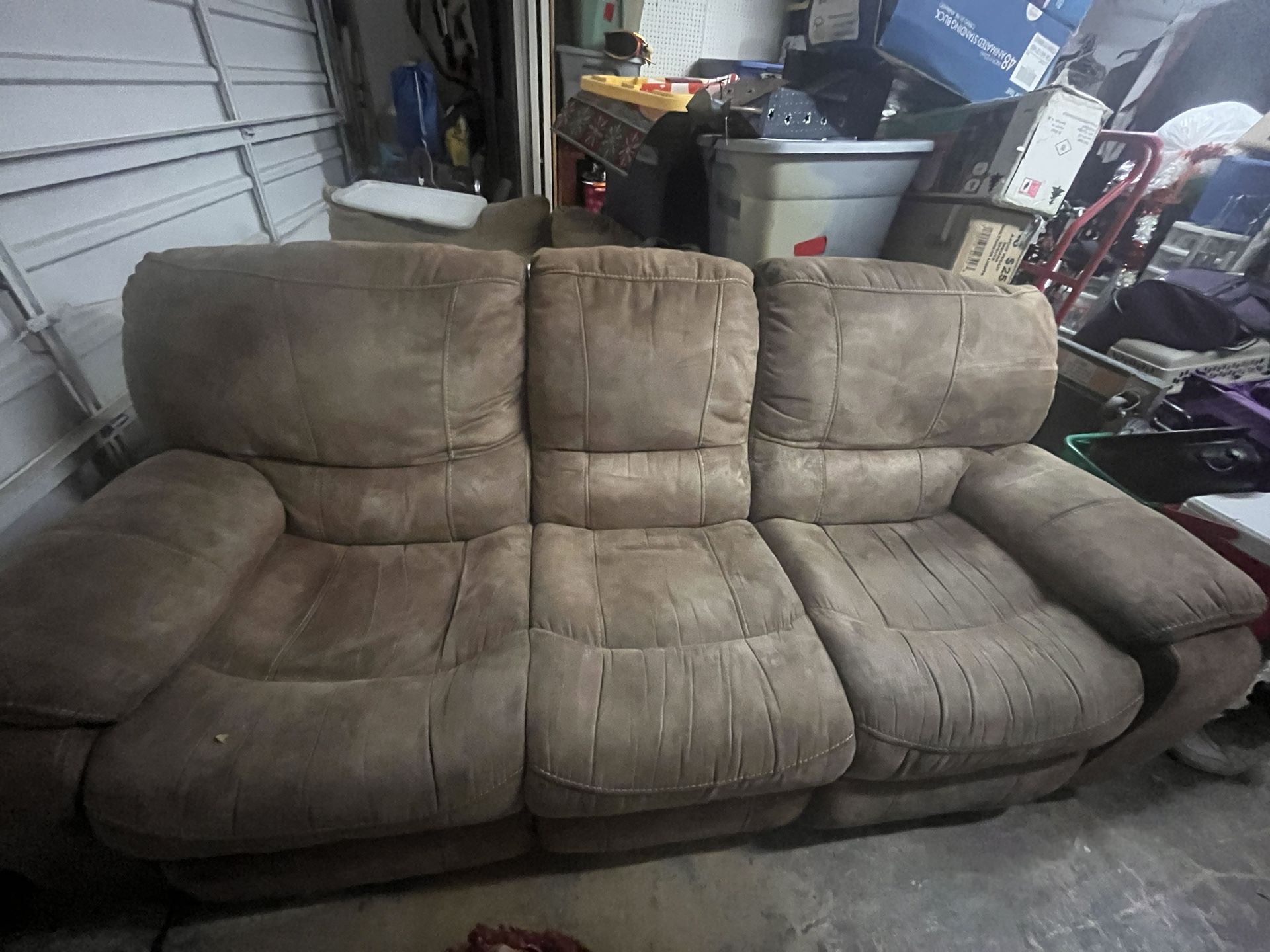 Brown Couch Recliners