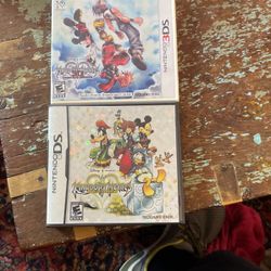 Nintendo DS & 3Ds Kingdom Hearts Video Games 