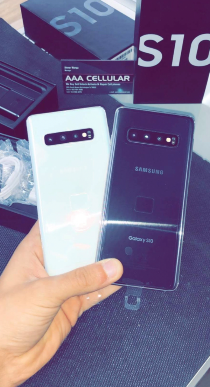 Samsung Galaxy S10 512gb | 128gb Factory Unlocked / At&t / T-Mobile (Starting@)