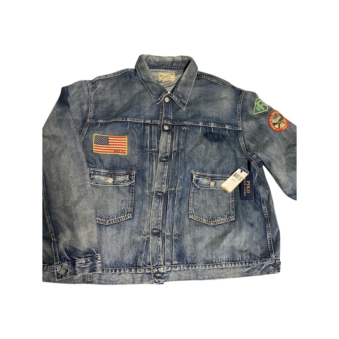 Ralph Lauren Polo Denim Jacket - NWT - Sportsman Trucker Denim Jacket
