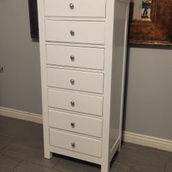 BEAUTIFUL WOODEN TALL LINGERIE DRESSER 