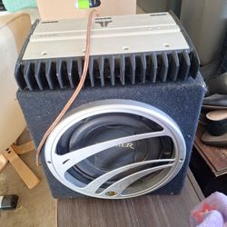 Amp and Speaker Subwoofer Amplifier