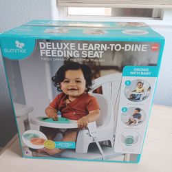 Summer, Deluxe Learn To Dine Feeding Seat, Feeding Booster Seat
