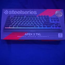 Steelseries Apex 3 TKL Keyboard!!