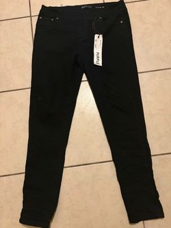 Purple Brand Black Skinny Jeans – Used with Tags Size 38