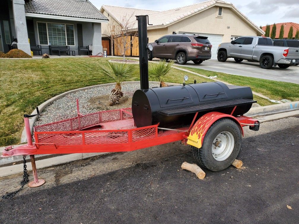 Trailer smoker