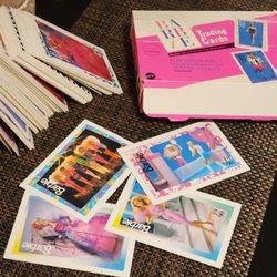 Vintage (1990) Barbie trading cards