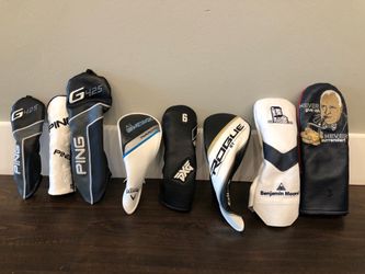 Golf hybrid and fairway wood Headcovers