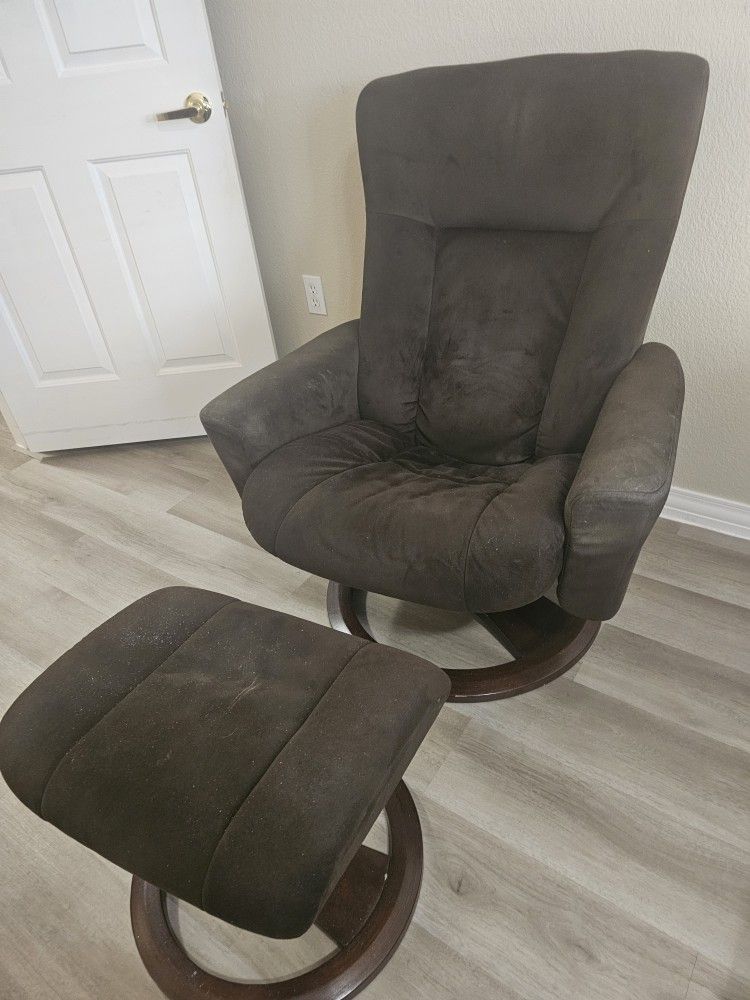 Chair & Foot Stool