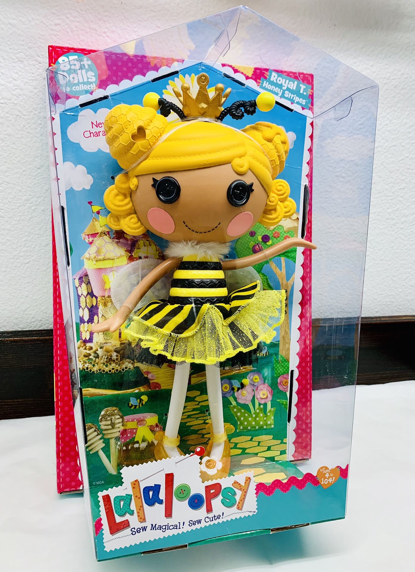 Full Size 13” Lalaloopsy Royal T Honey Stripe Doll (New)