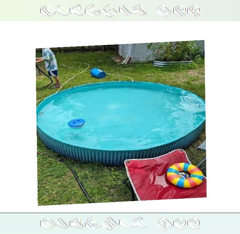 although to Kids' Play Pool Perfect for Water Fun Throughout Summer