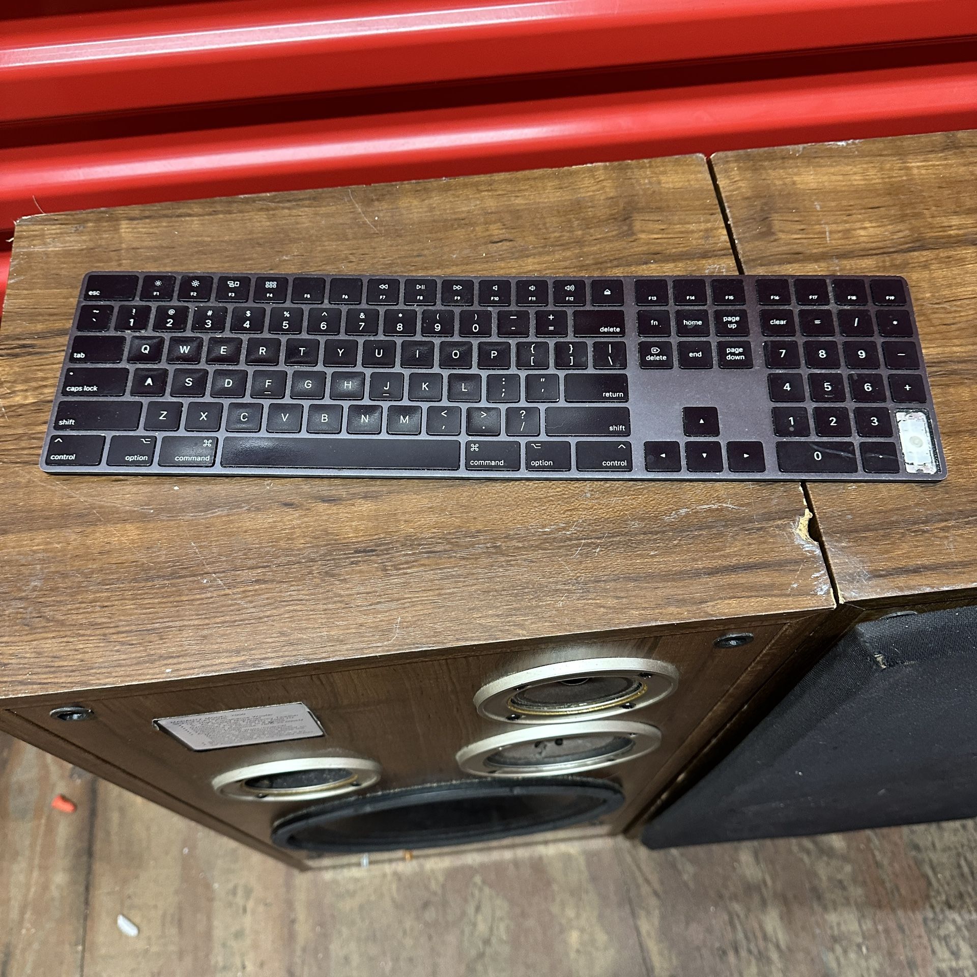 Apple MagicKeyboard with Numeric Pad - A1843 - Space Grey (without TouchID)