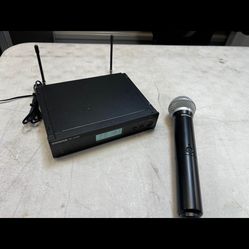 Shure BLX4R-H9/BLX2-H9 512-542 MHz SM58  Wireless Microphone system, works great. Firm On Price