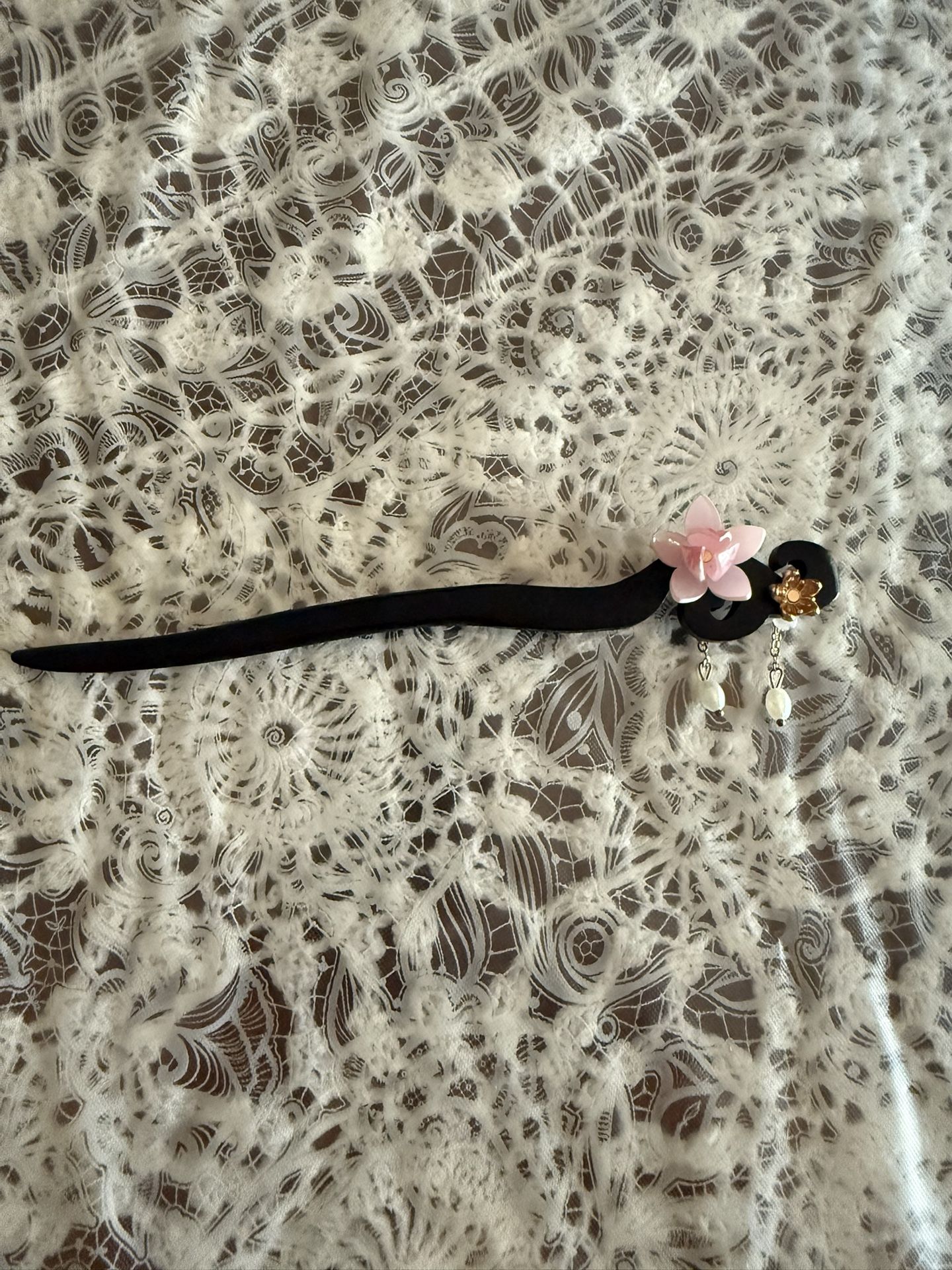 Beautiful Wooden Hair Stick