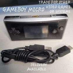 GAMEBOY MICRO TRADE FOR OTHER GAMES OR SYSTEMS