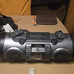Jvc boom box used cash only local pick up great condition including ipod