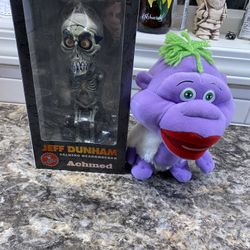 Jeff Dunham ACHMED Talking Headknocker Bobble Head, ACHMED, Plush Peanut