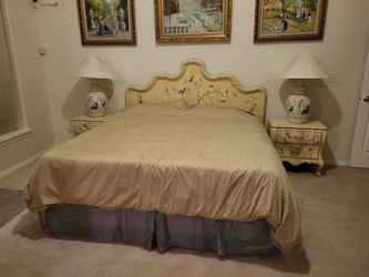 Hand Painted King Bedroom Set