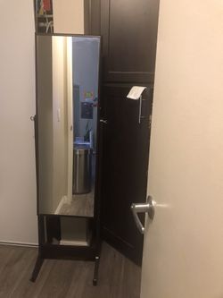 Songmics Mirror Jewelry Cabinet