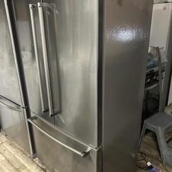 Refrigerator  Stainless Steel  