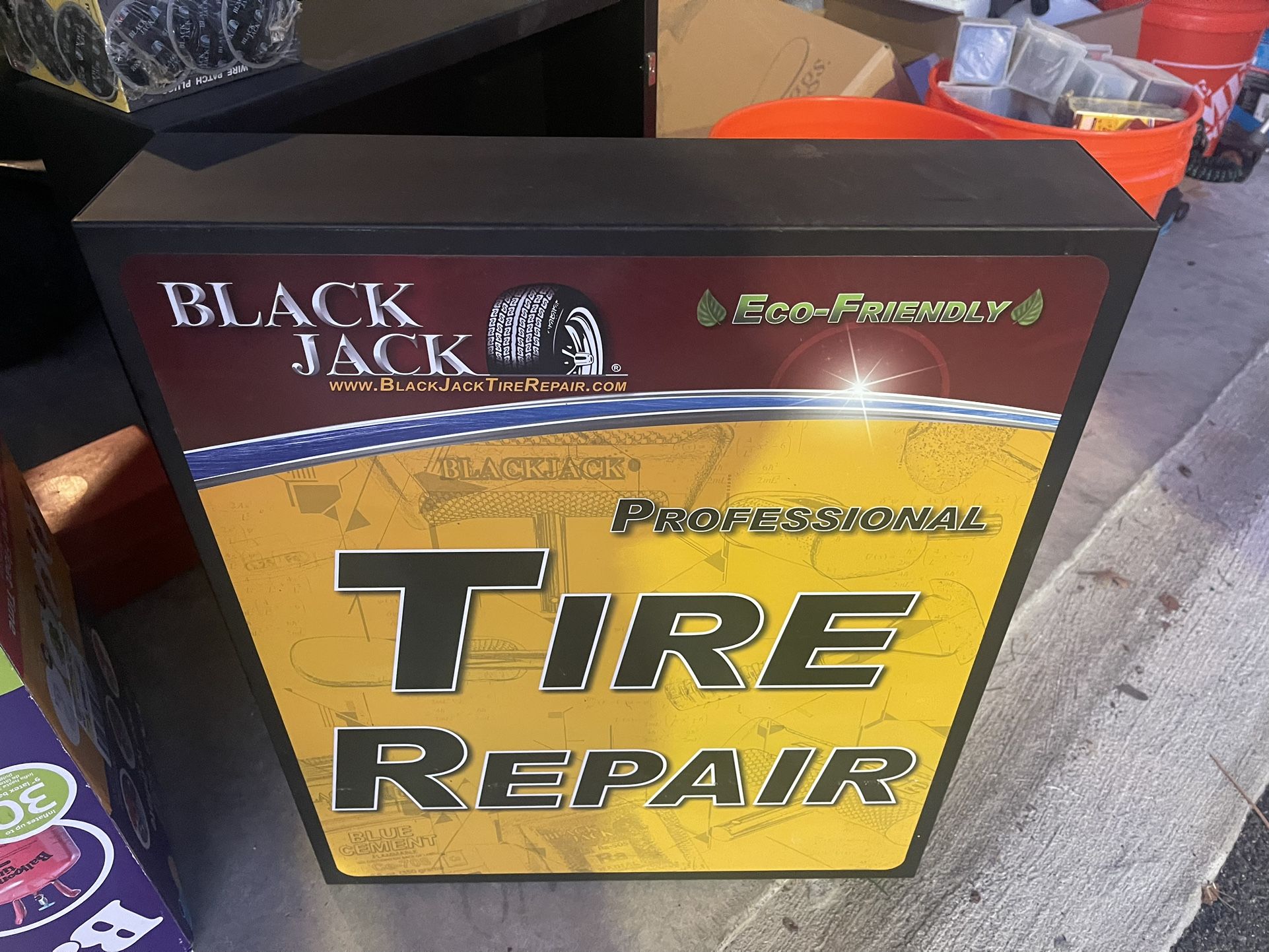 Tire Shop Patches And Weights Lot