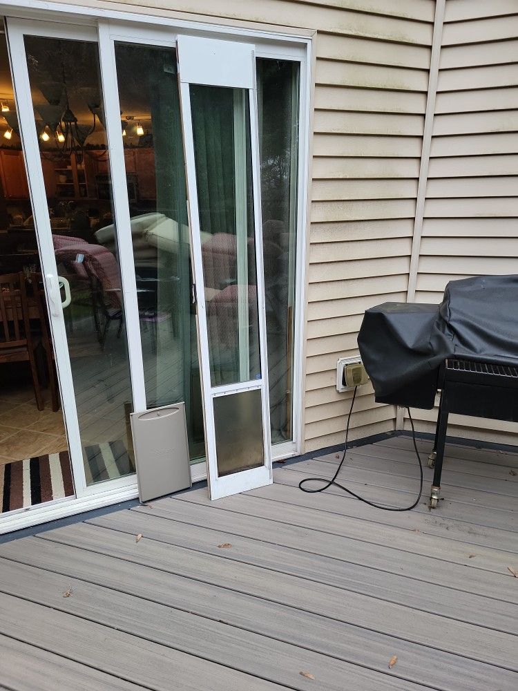 Patio Slider Dog Door