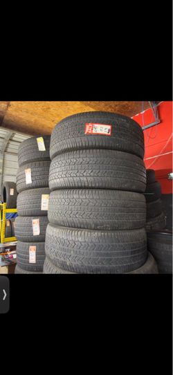 245/55/19 four tires used