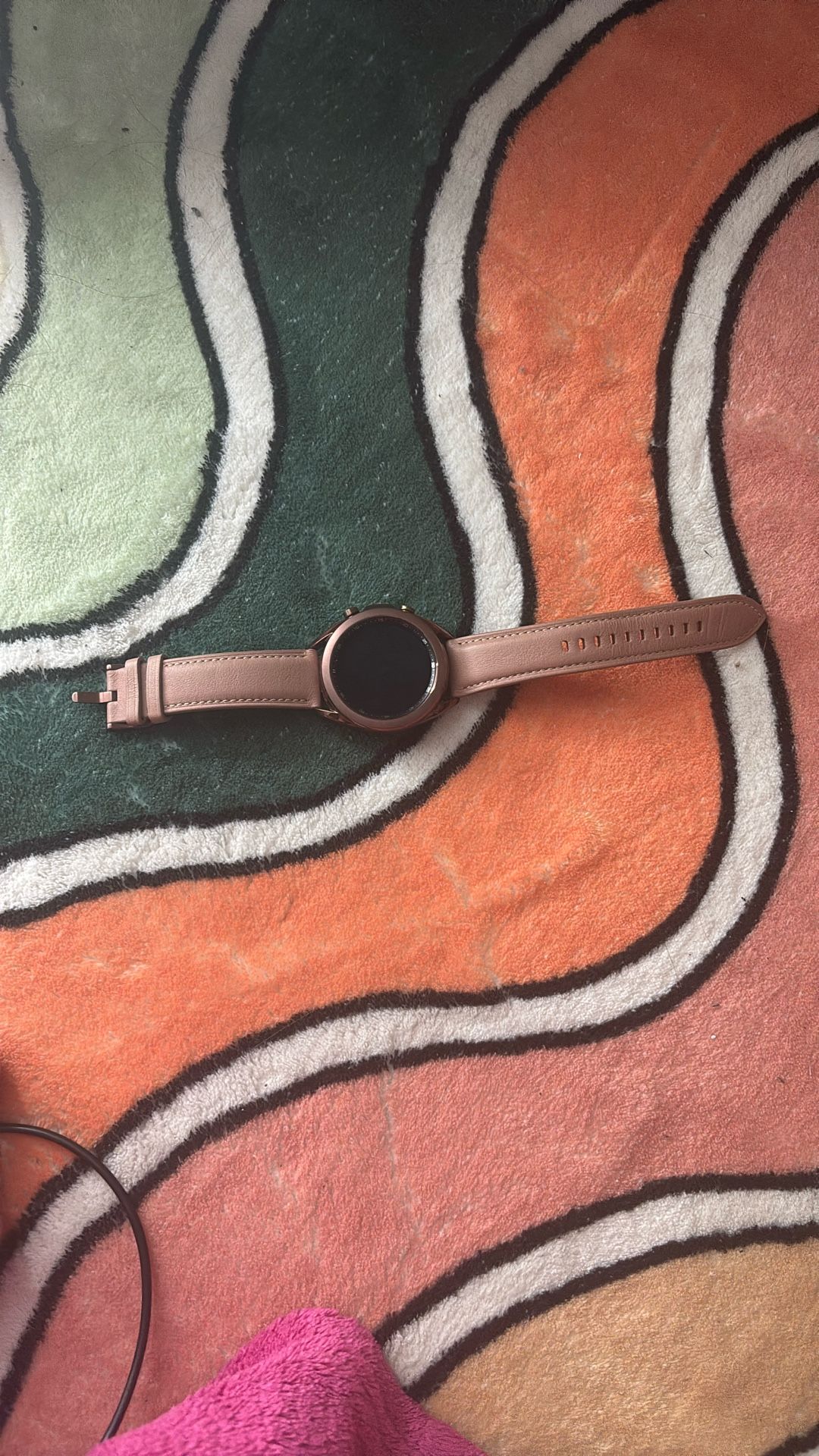 samsung galaxy smart watch rose gold